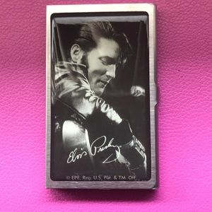 Elvis Presley card holder